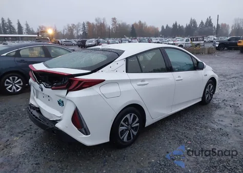 2017 Toyota Prius Prime Advanced from USA, damaged, VIN JTDKARFP5H3060834